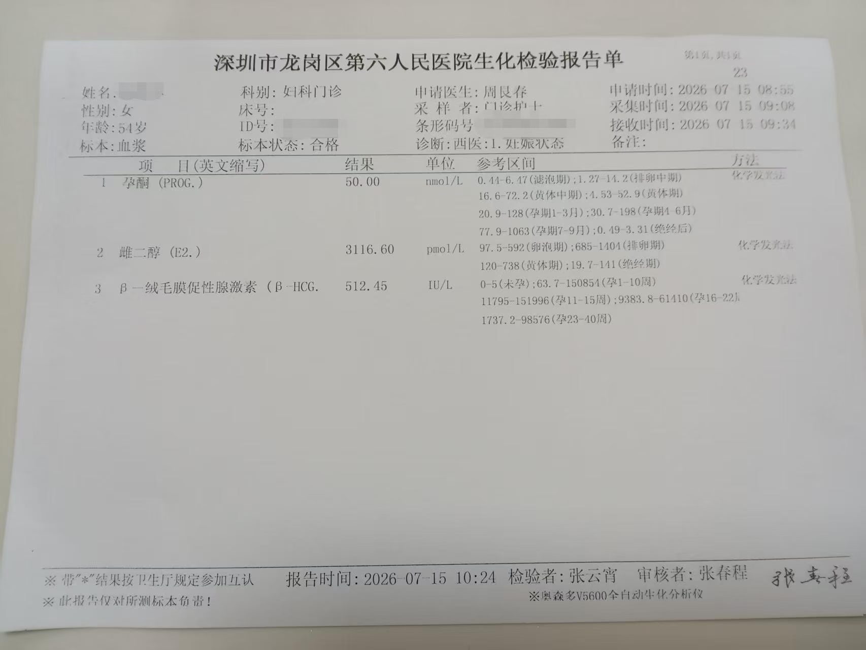 复杂病史家庭检验资料隐私处理示意